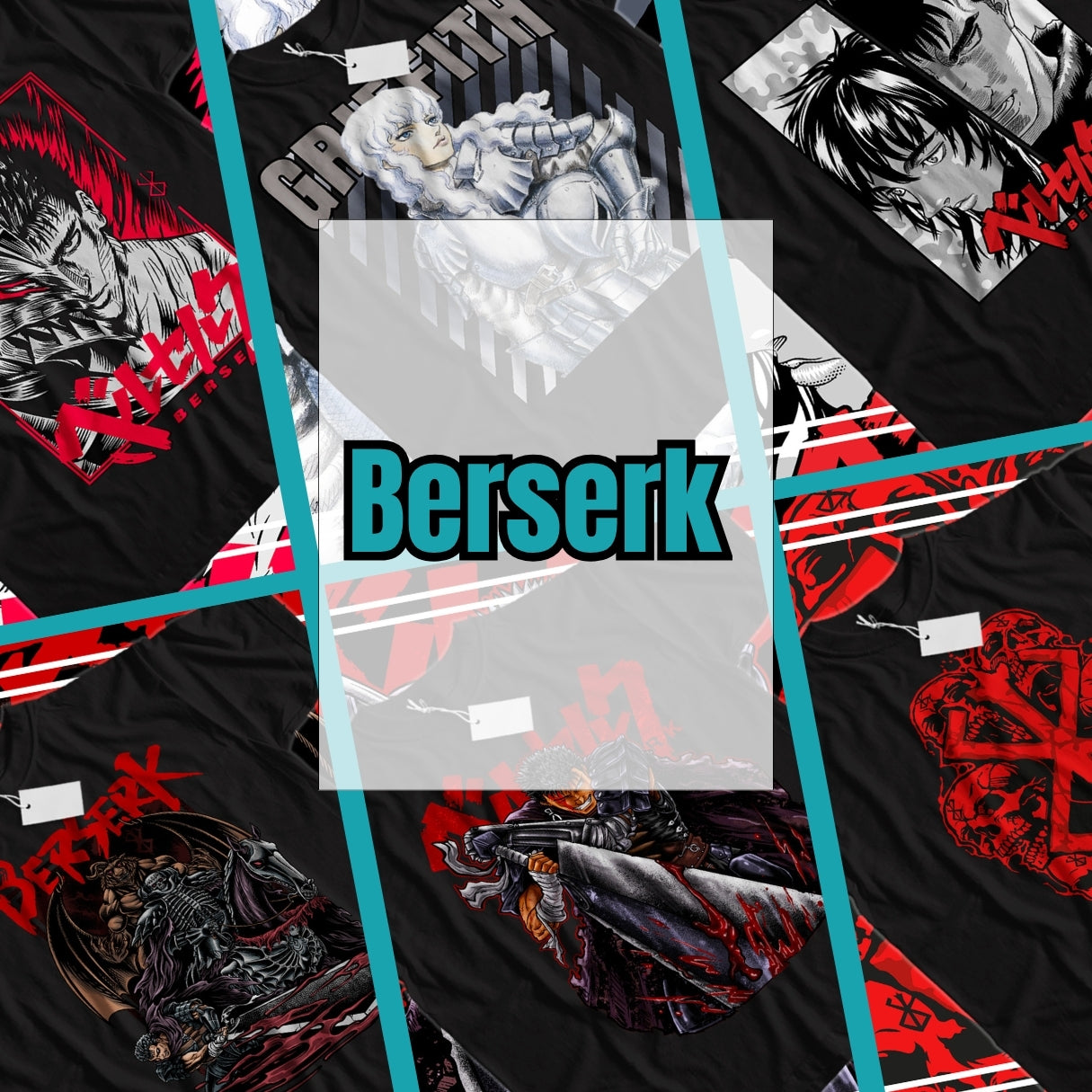 Berserk – Anime T-Shirts Collection ⚔️