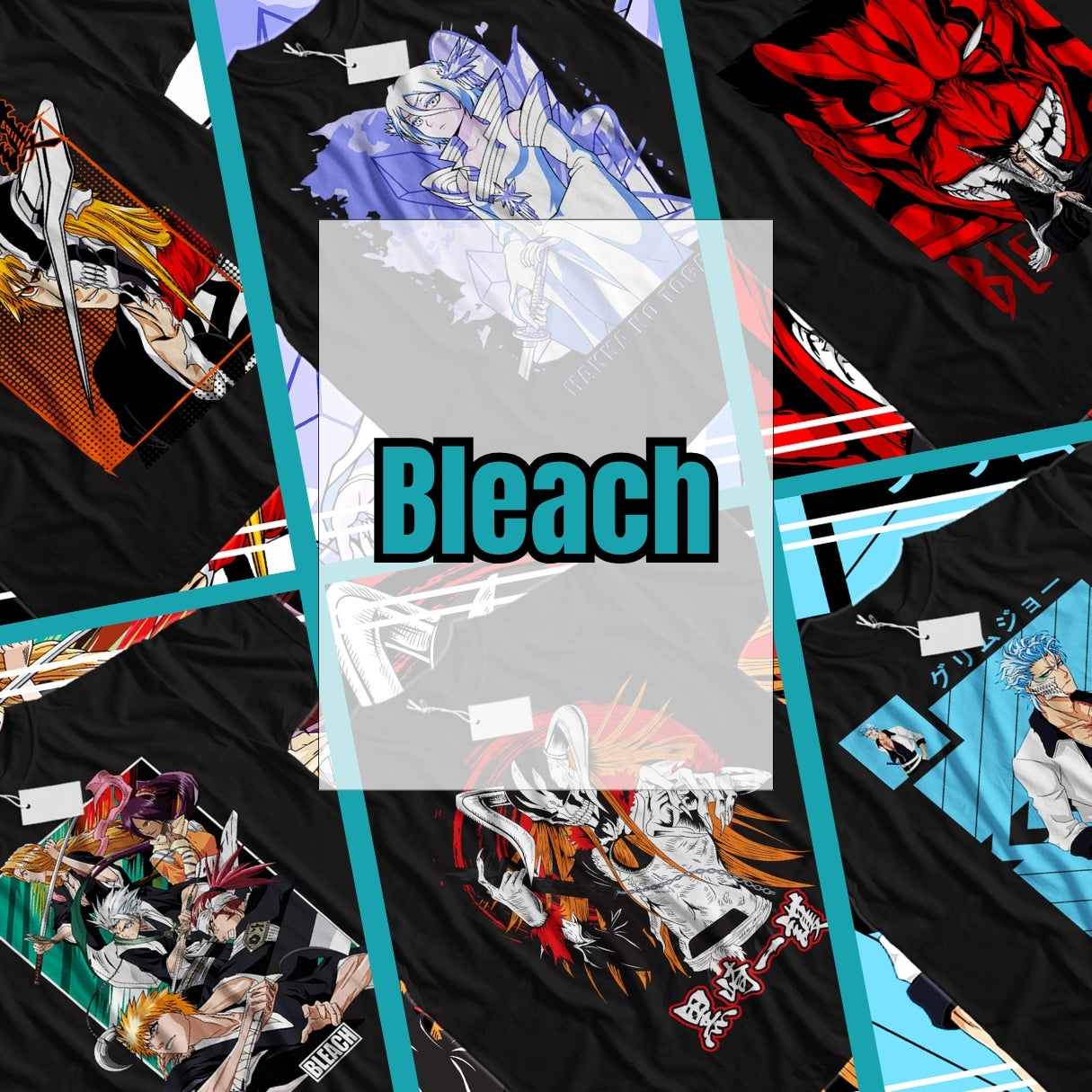 Bleach – Anime T-Shirts Collection ⚡