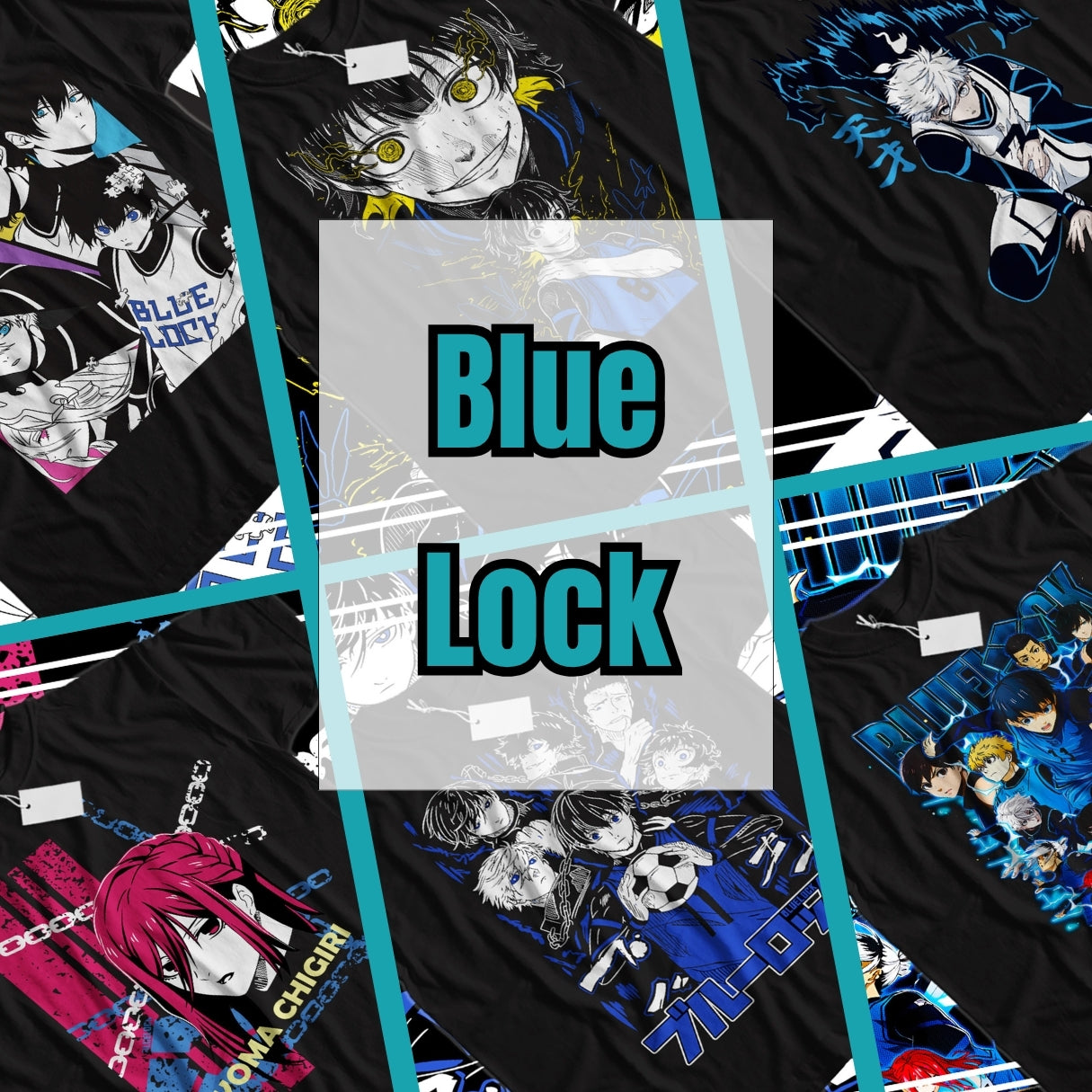 Blue Lock – Anime T-Shirts Collection ⚽
