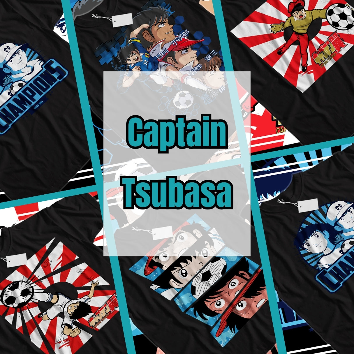 Captain Tsubasa – Anime T-Shirts Collection ⚽