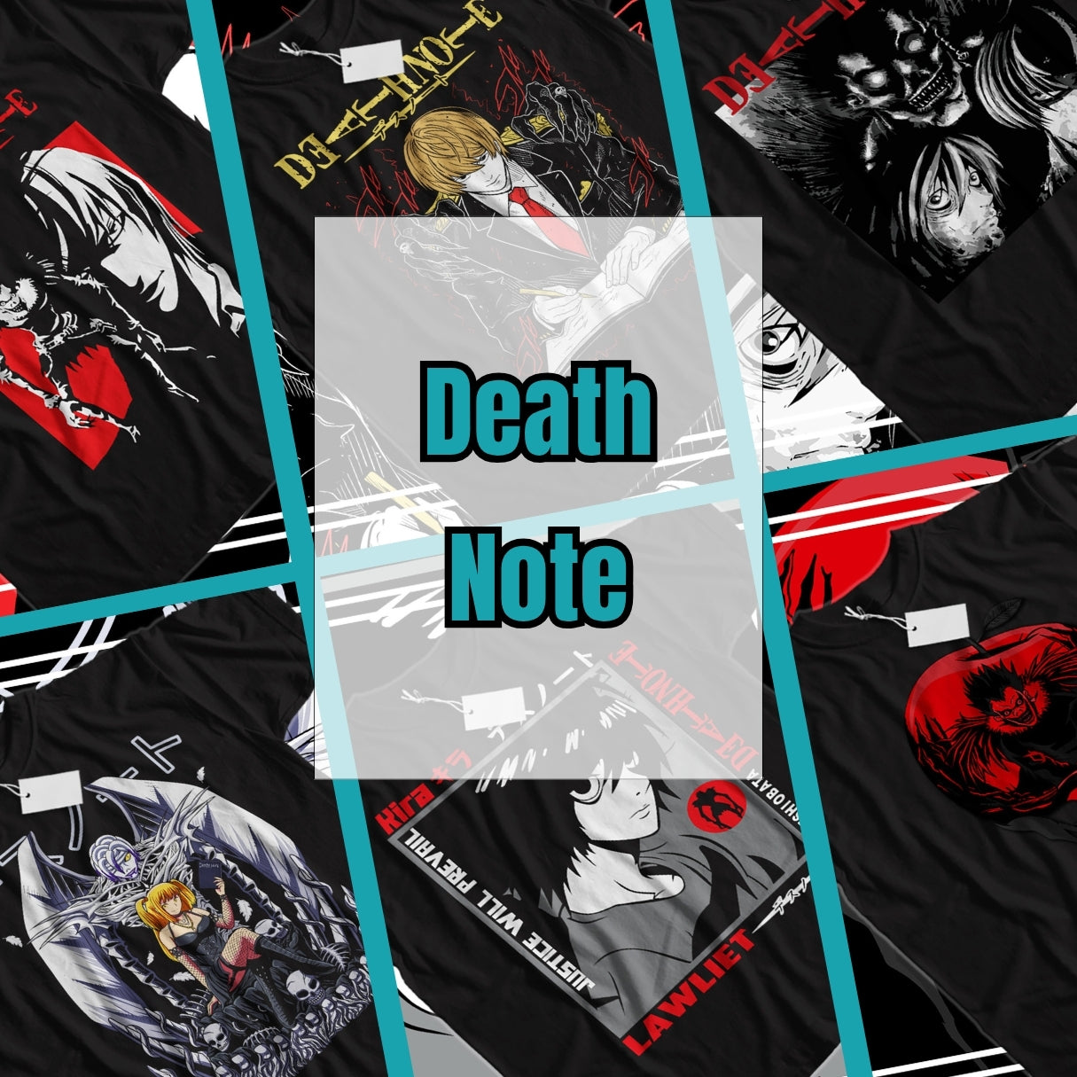 Death Note – Anime T-Shirts Collection ☠️