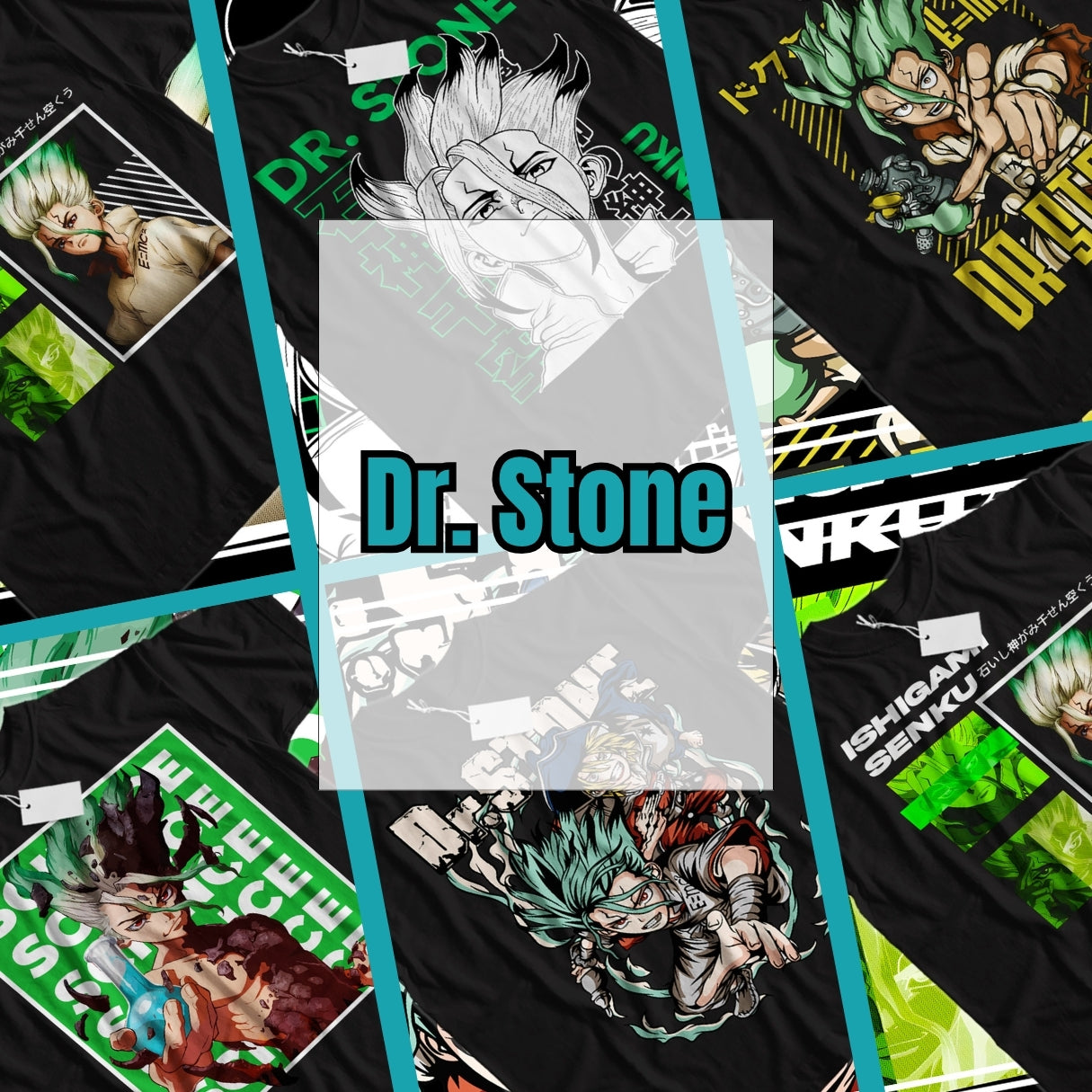 Dr. Stone – Anime T-Shirts Collection 🧪