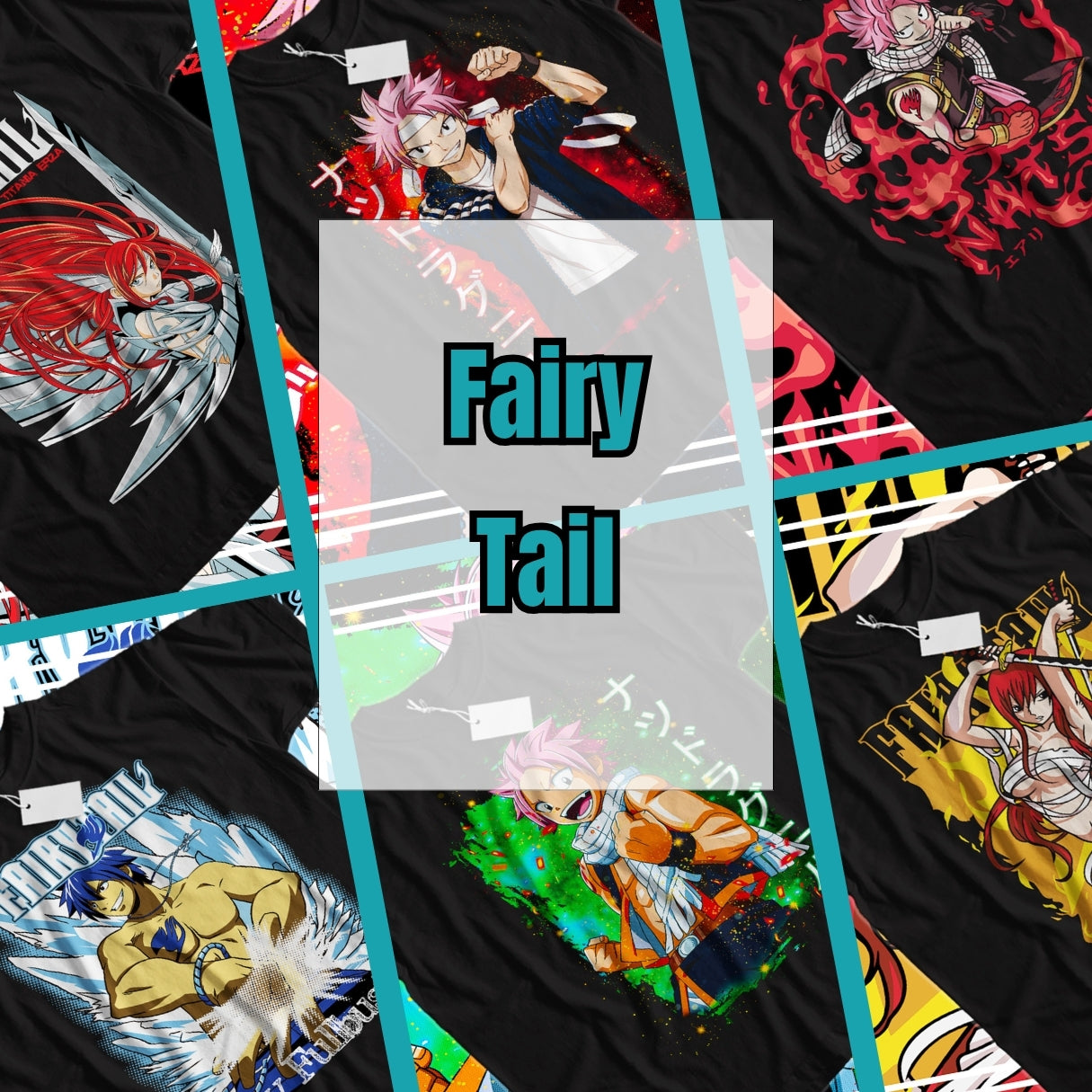 Fairy Tail – Anime T-Shirts Collection 🐉