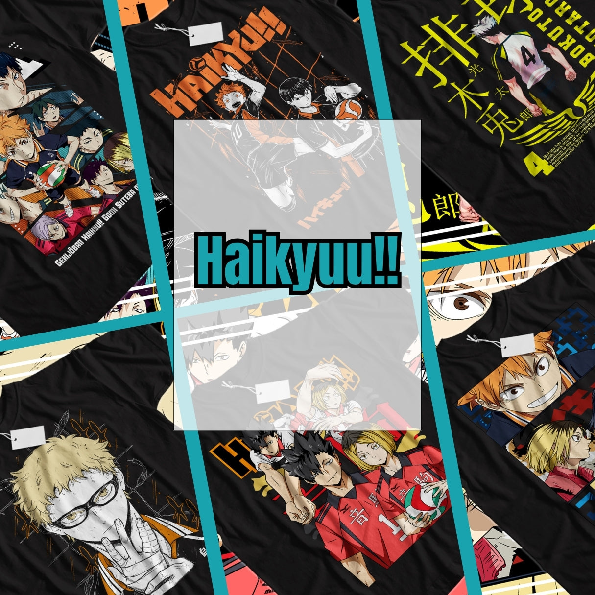 Haikyuu!! – Anime T-Shirts Collection 🏐