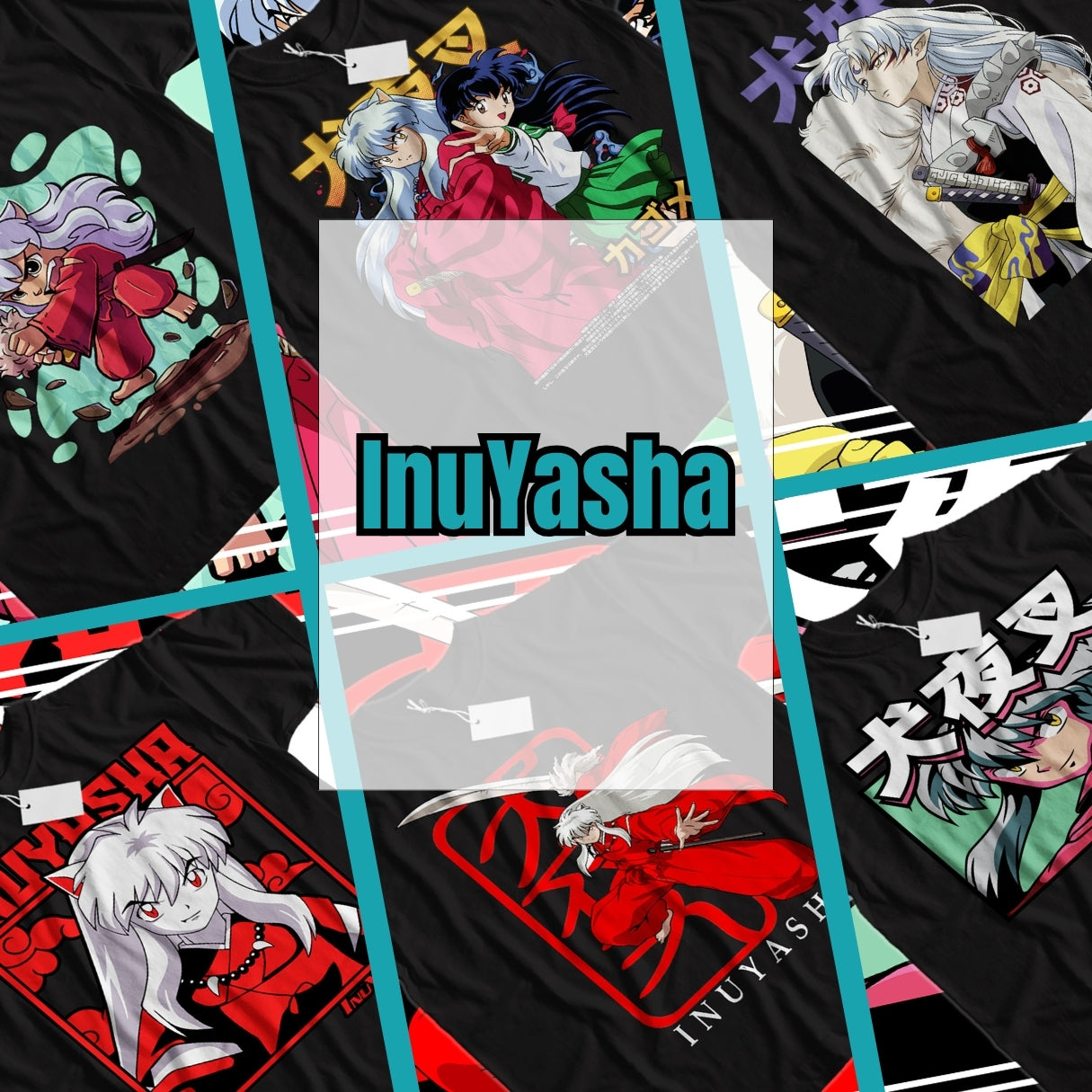 Inuyasha – Anime T-Shirts Collection 🌙