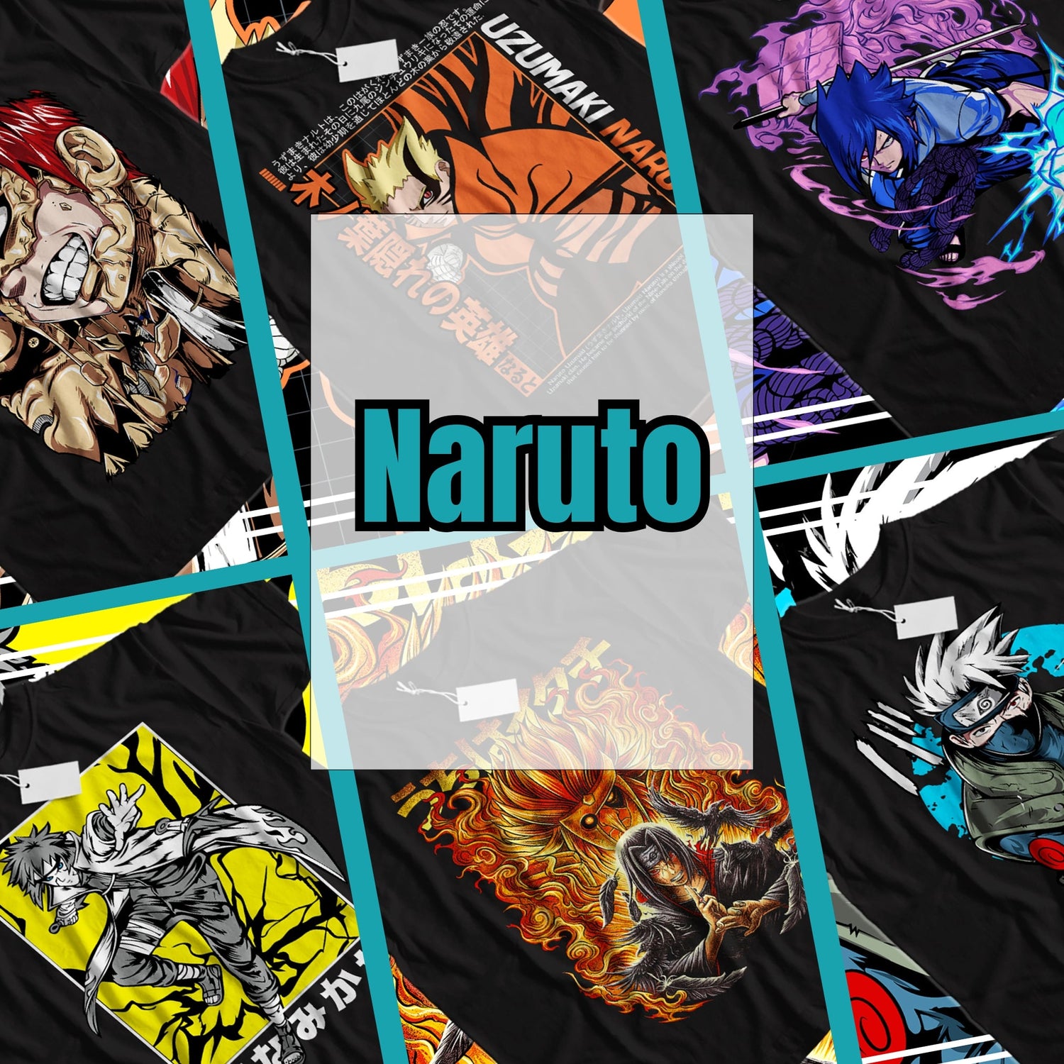 Naruto – Anime T-Shirts Collection 🍥
